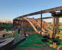 千樹承建河北園博園木結(jié)構(gòu)建筑在建中，敬請期待成品！